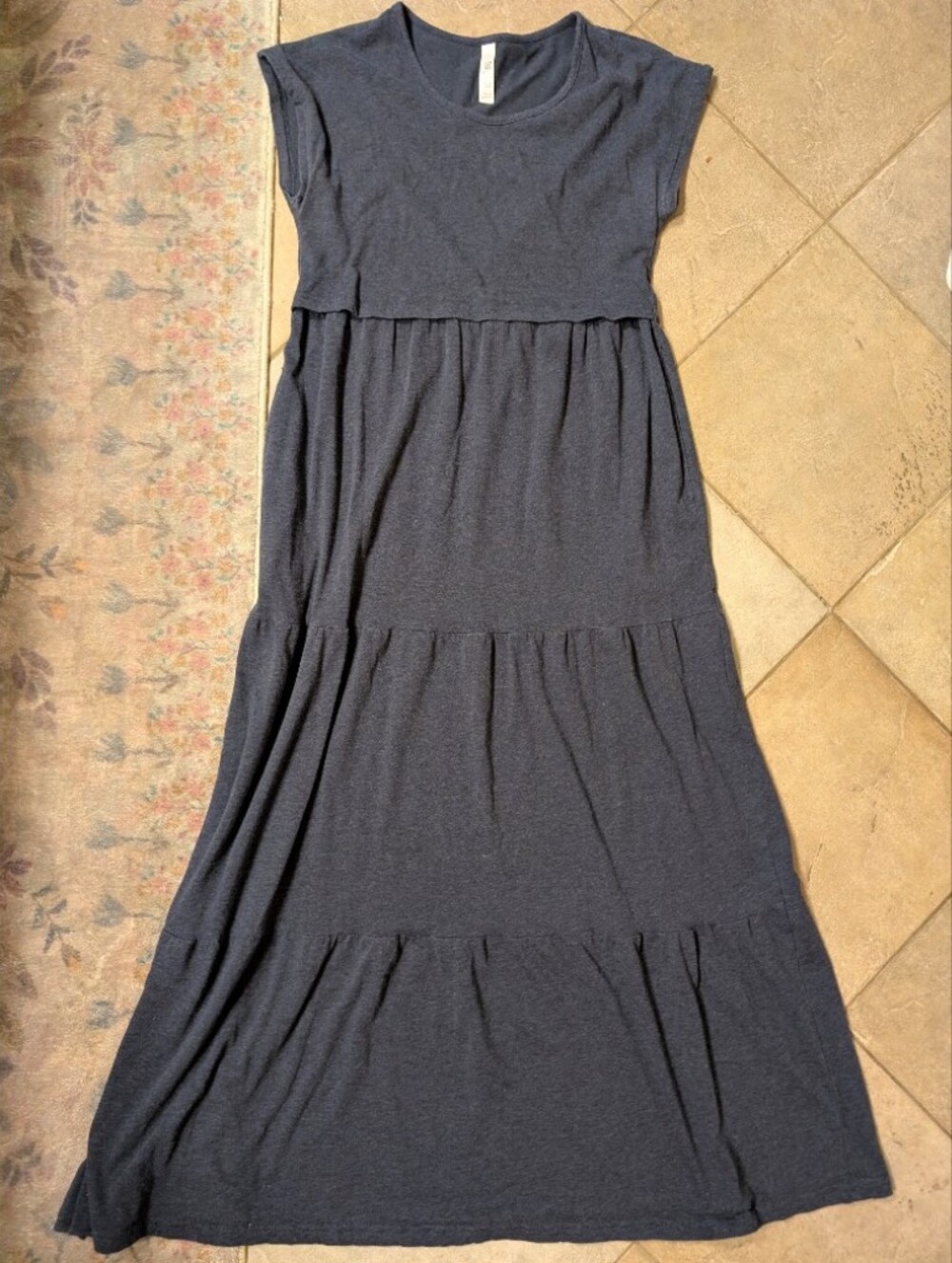 Latched mama Tiered nursing Dress